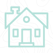 Line art of a house