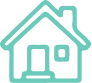 Line art of a house