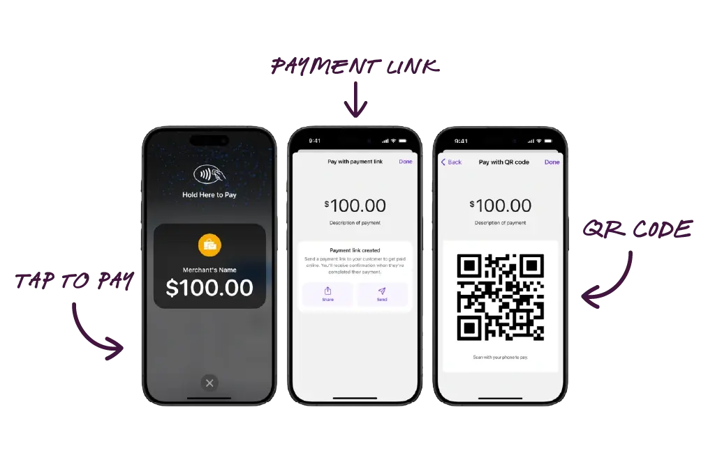 Tap 2 Pay - Payment Options