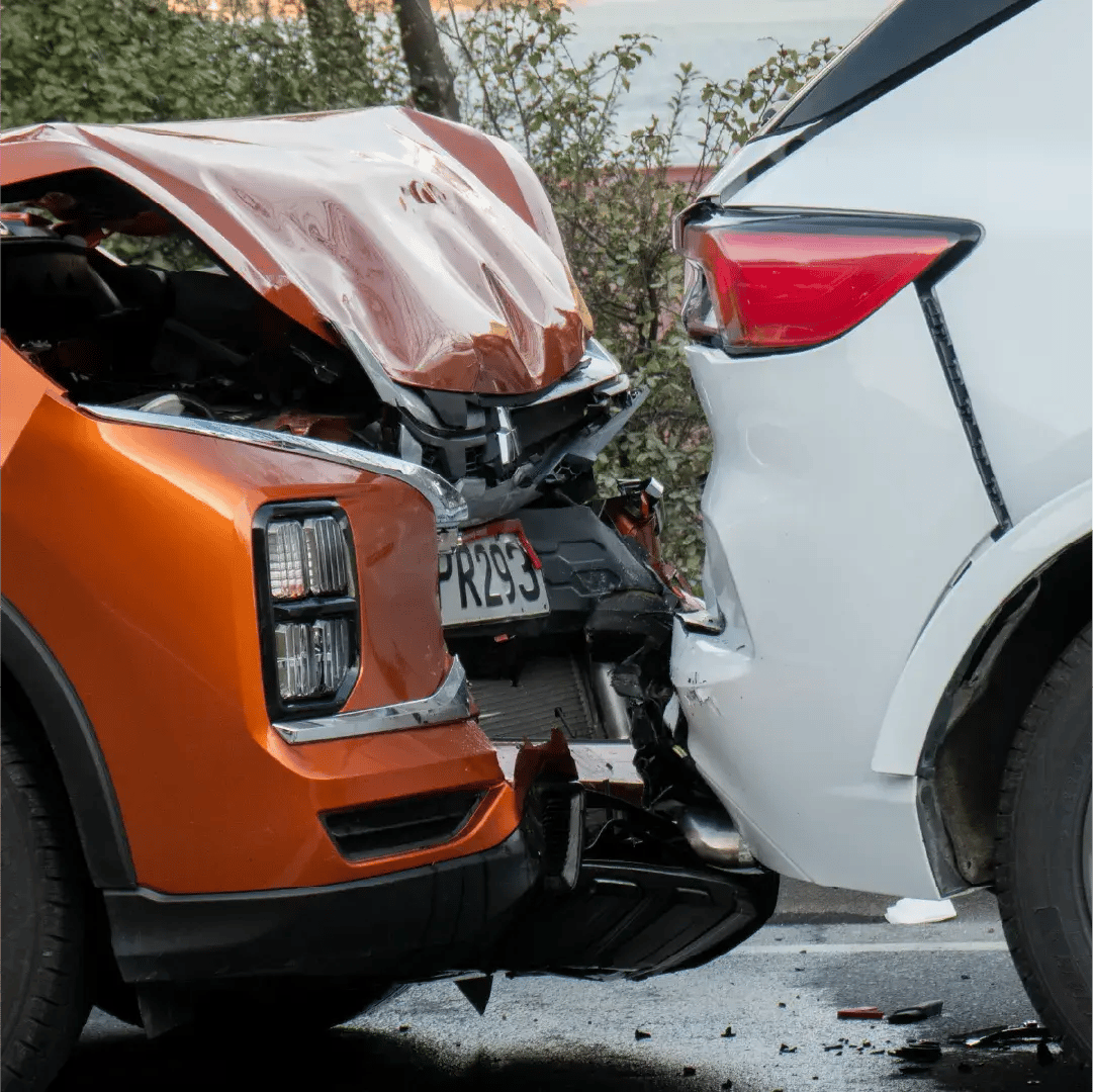 Totaled Car from Crash