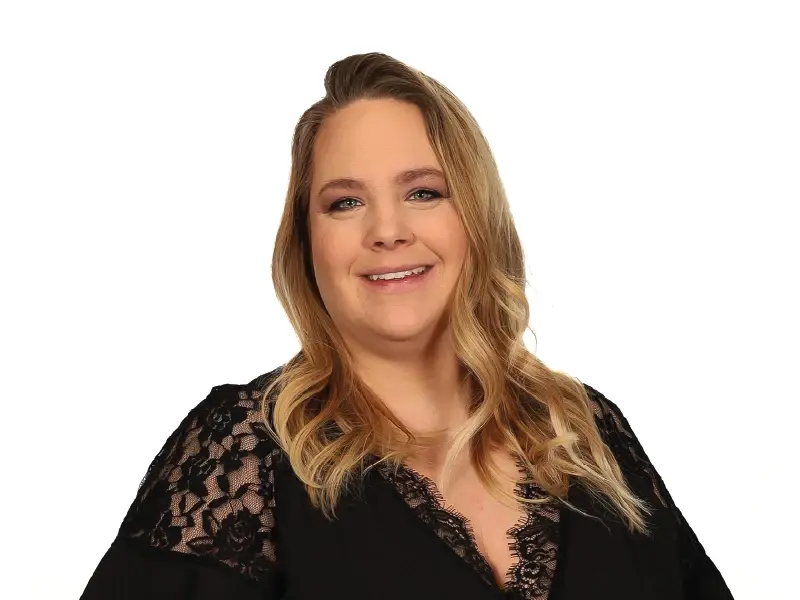 Emily Laflamme on white