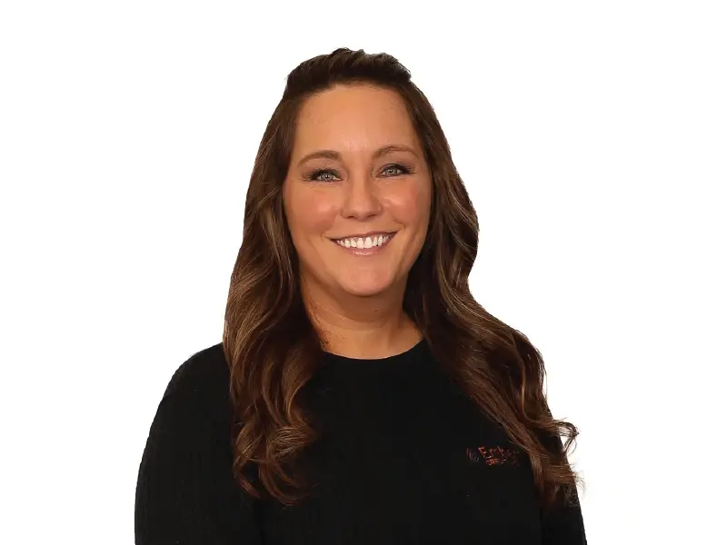 Meagan Johnsen on white